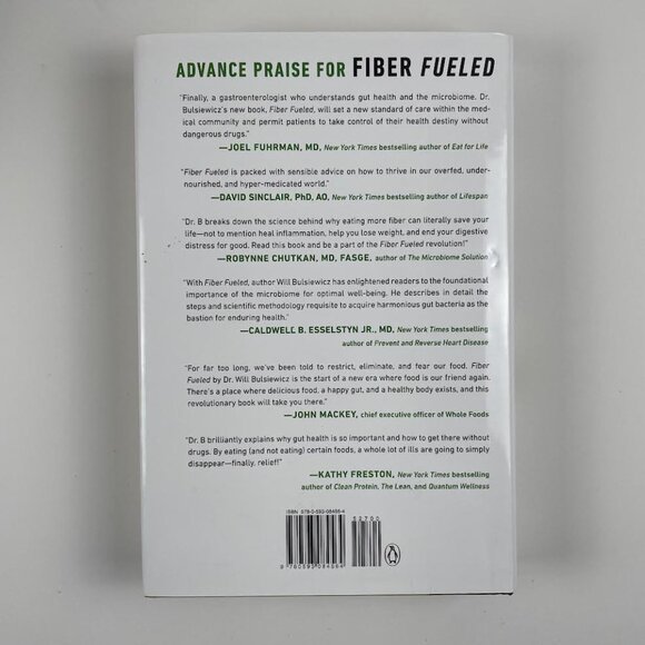 ๐ 3/$25 Fiber Fueled by Will Bulsiewicz, MD | Hardcover - Picture 2 of 6